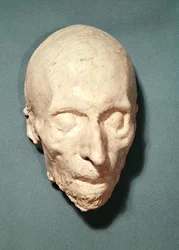 Maschera mortuaria di Félicité de Lamennais (1782-1854) 1854